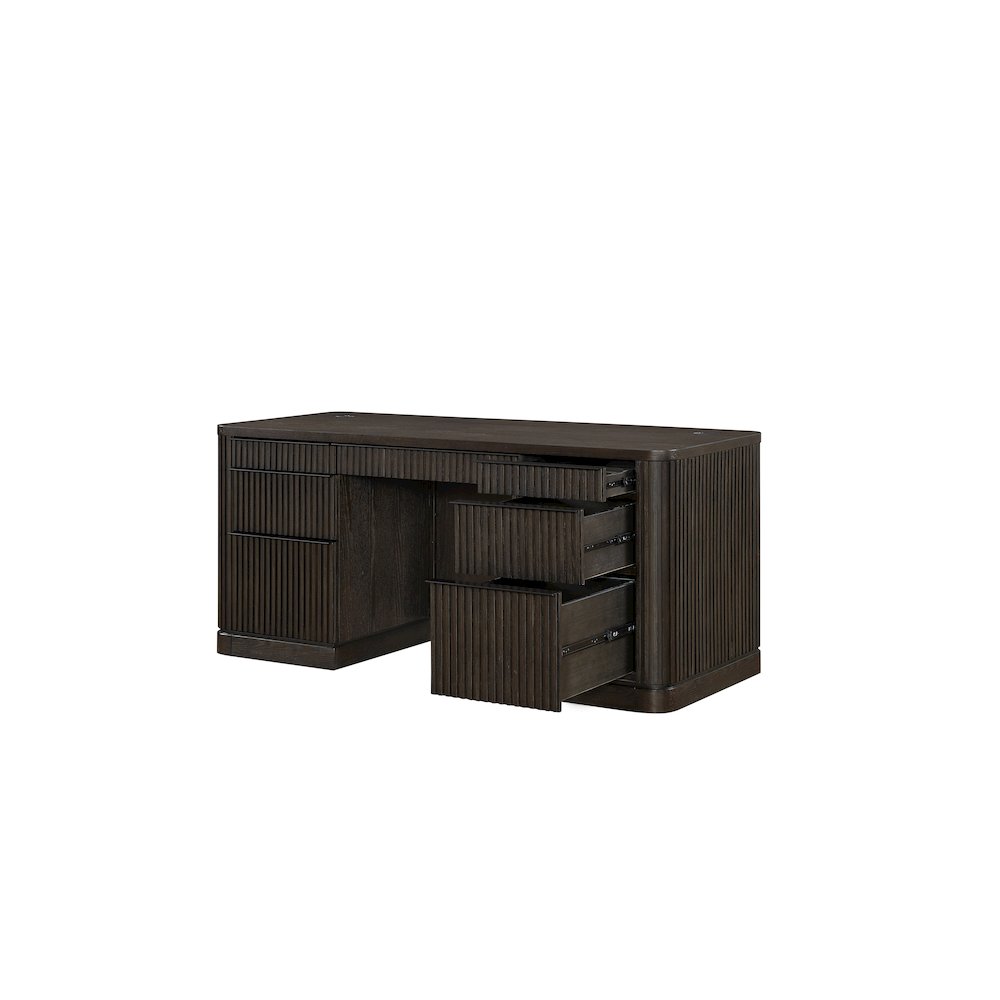 Tulane Executive Credenza, Brown. Picture 2