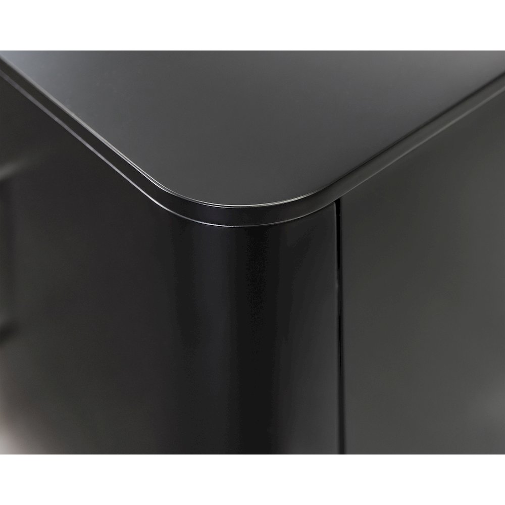 Uptown 60" Fireplace Console, Fully Assembled, Black. Picture 4