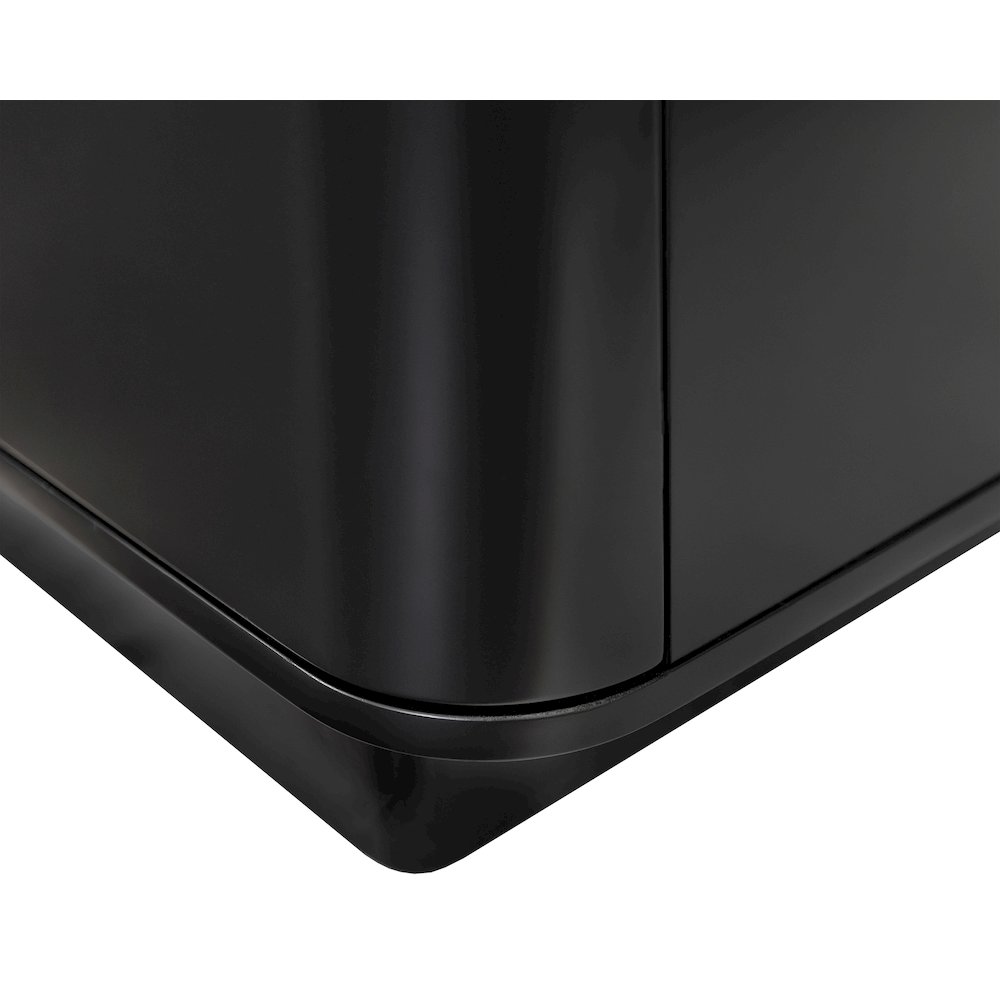 Uptown 60" Fireplace Console, Fully Assembled, Black. Picture 5