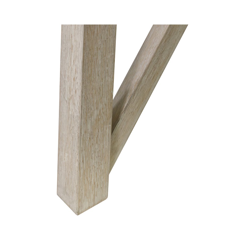 Winslow Modern Farmhouse Rectangular Extension Kitchen Dining Table, Brown. Picture 5