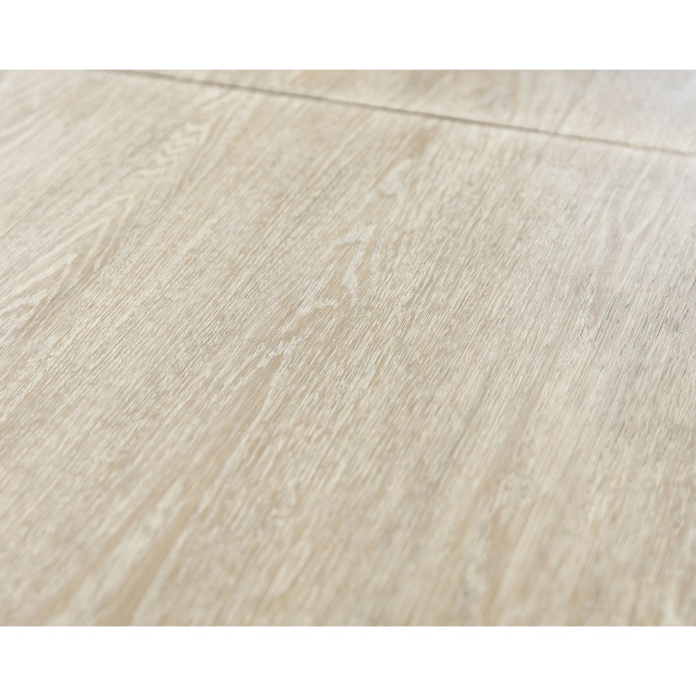 Winslow Modern Farmhouse Rectangular Extension Kitchen Dining Table, Brown. Picture 6