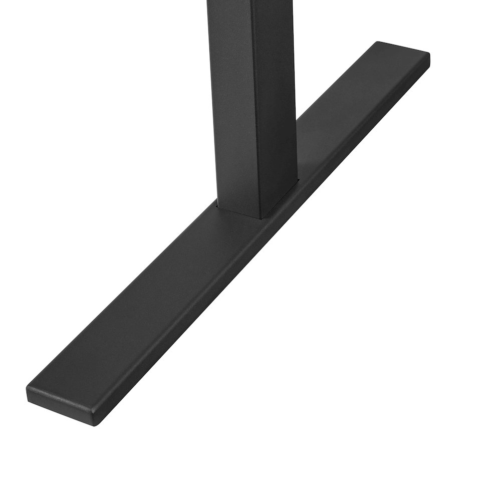 Avery Modern Electric Sit/Stand Desk, Rich Medium Brown. Picture 8