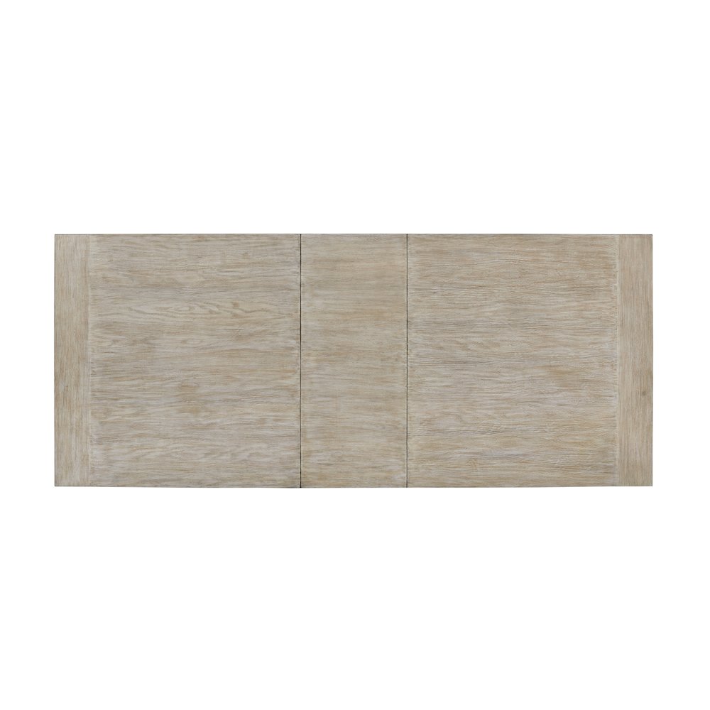 Winslow Modern Farmhouse Rectangular Extension Kitchen Dining Table, Brown. Picture 11