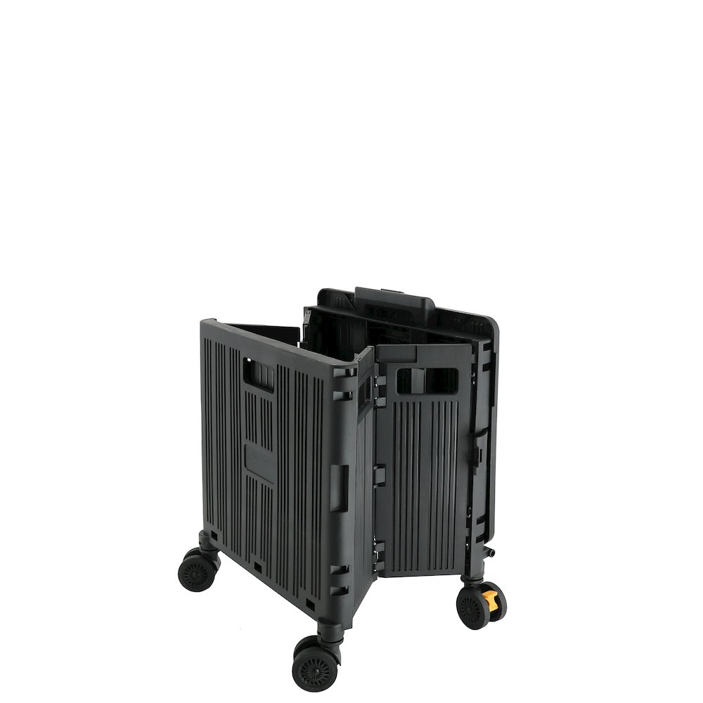 Foldable Utility Crate With 360° Spinner Wheels & Telescopic Handle. Picture 5