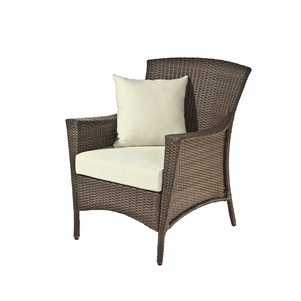 Outdoor Garden Patio Furniture 3Pc Set W/ Table. Picture 2