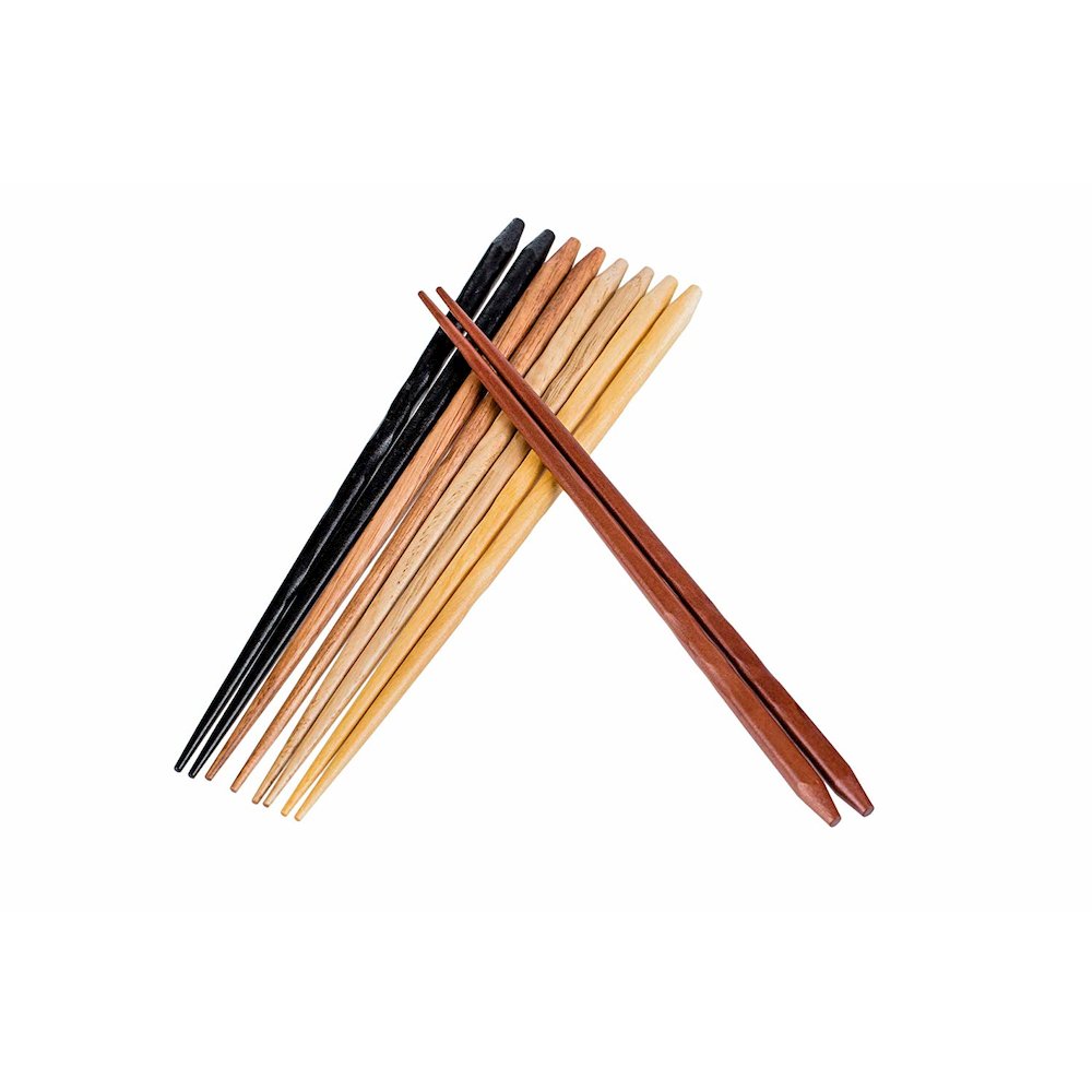 5 Pair Organic Traditional Hardwood Japanese Reusable Chopsticks. Picture 2