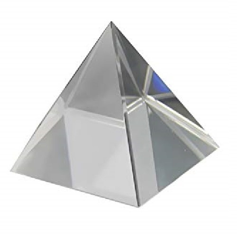 Pyramid Shape Paperweight. Picture 1