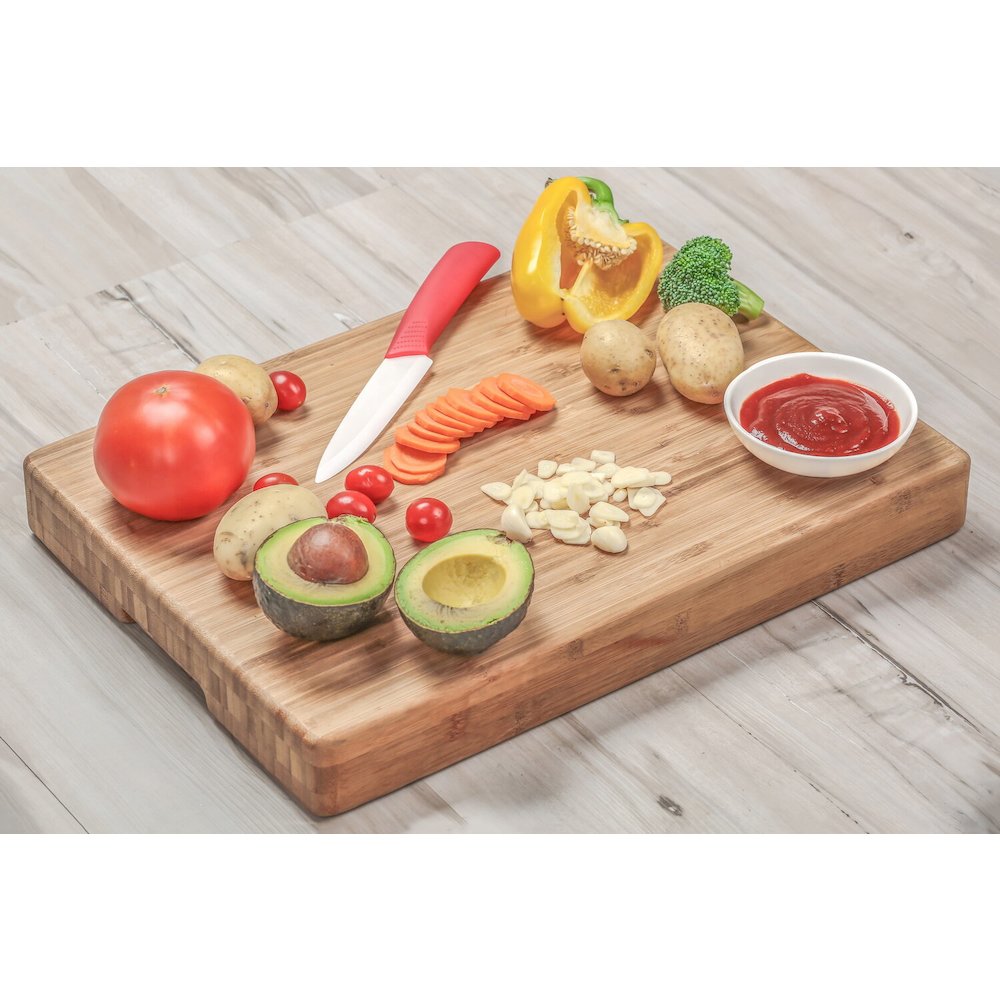 Premium Large Organic Bamboo Butcher Block, Professional Grade. Picture 4