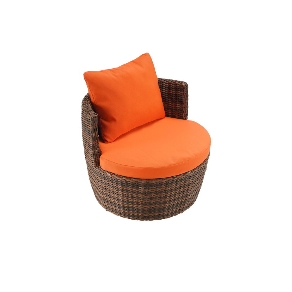 Outdoor 7-Piece Ottoman Set. Picture 4
