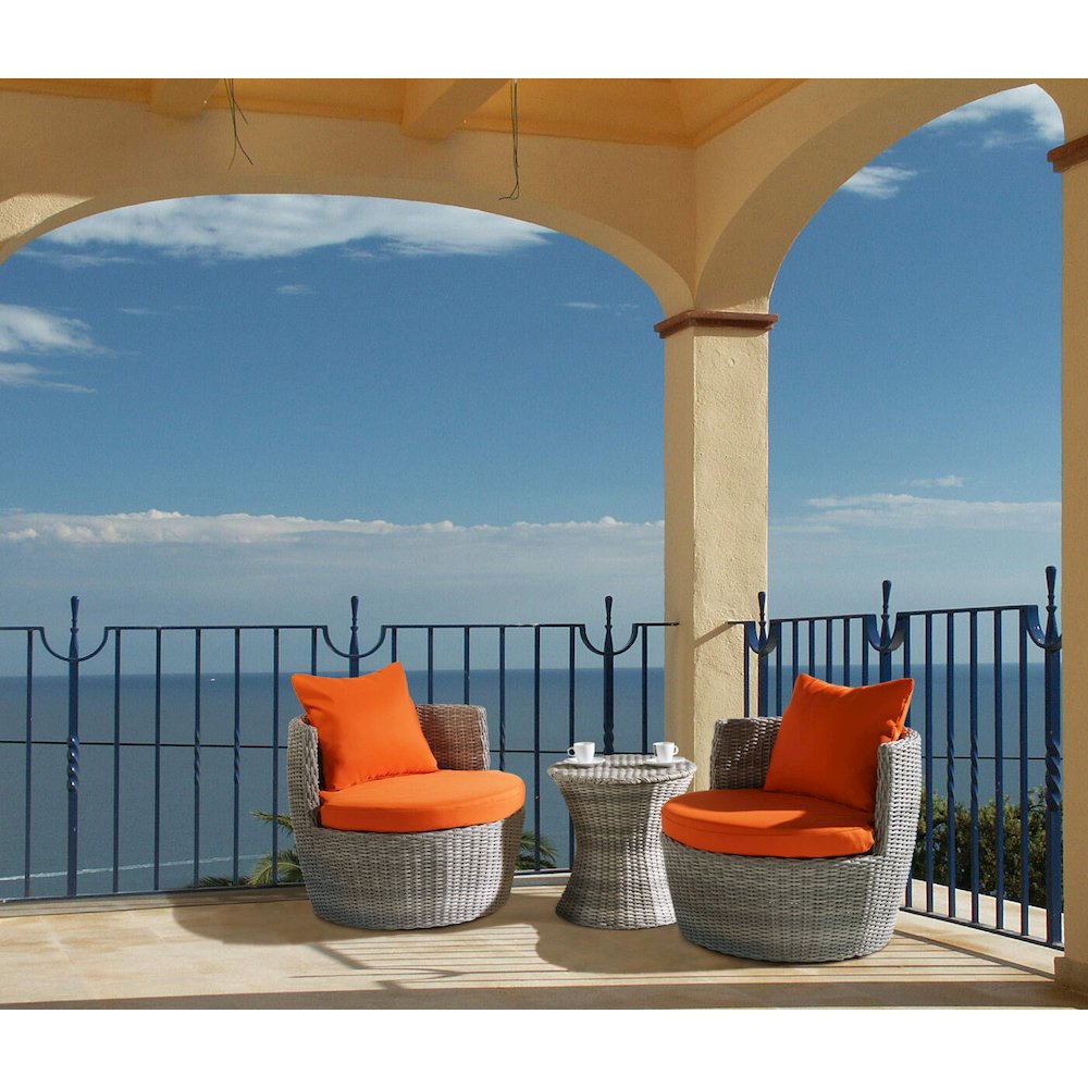 Outdoor 3-Piece Bistro Set. Picture 2