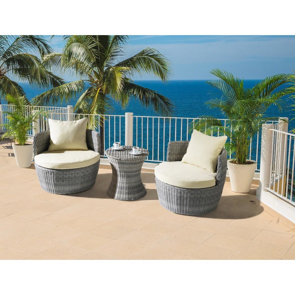 Outdoor 3-Piece Bistro Set. Picture 2