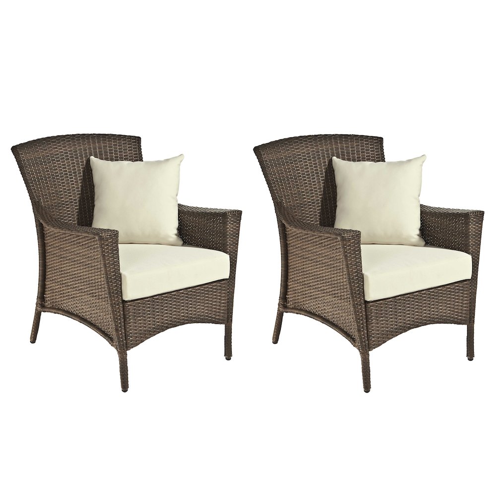 Outdoor Garden Patio Furniture 3Pc Set W/ Table. Picture 3