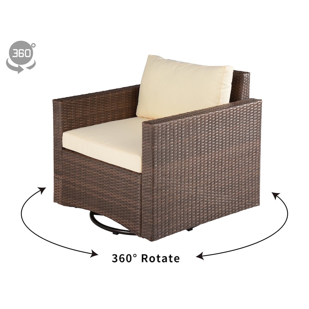 360 Degree Glider Chair (Set Of 4). Picture 3