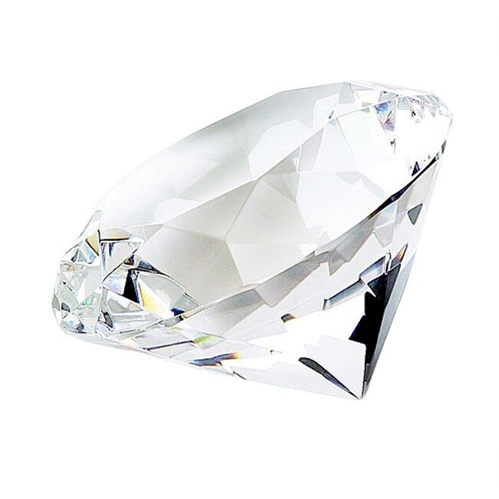 Diamond Shape Paperweight. Picture 1