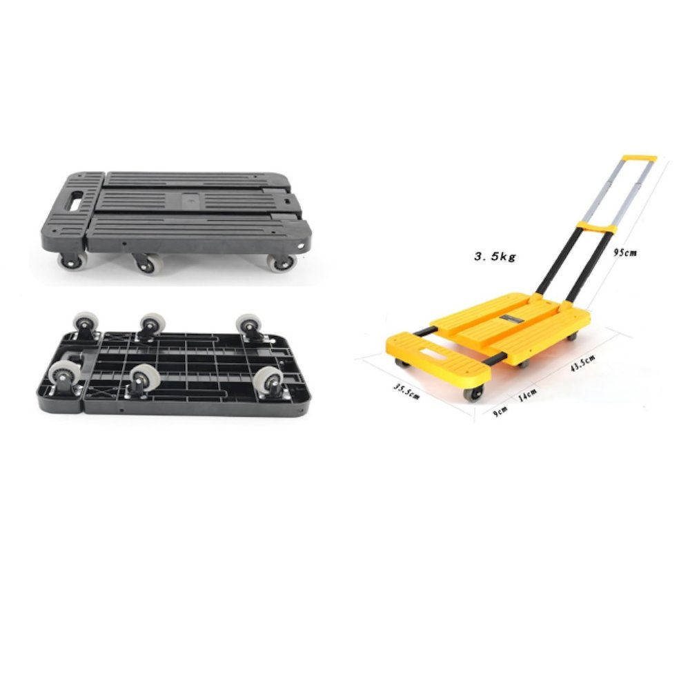 Heavy Duty Foldable Utility Dolly Platform Crate. Picture 3