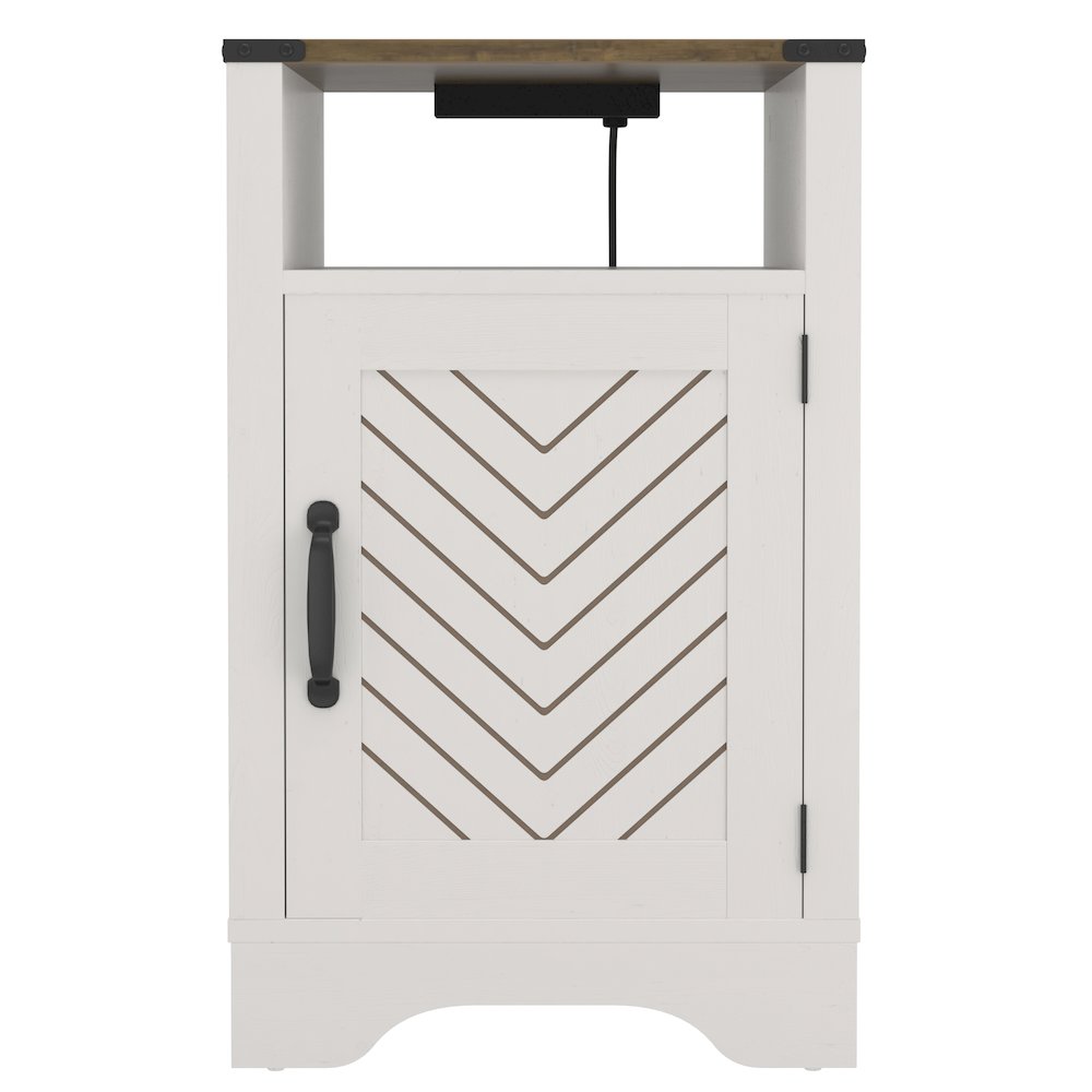 Mpf Wood Nightstand Side. Picture 2