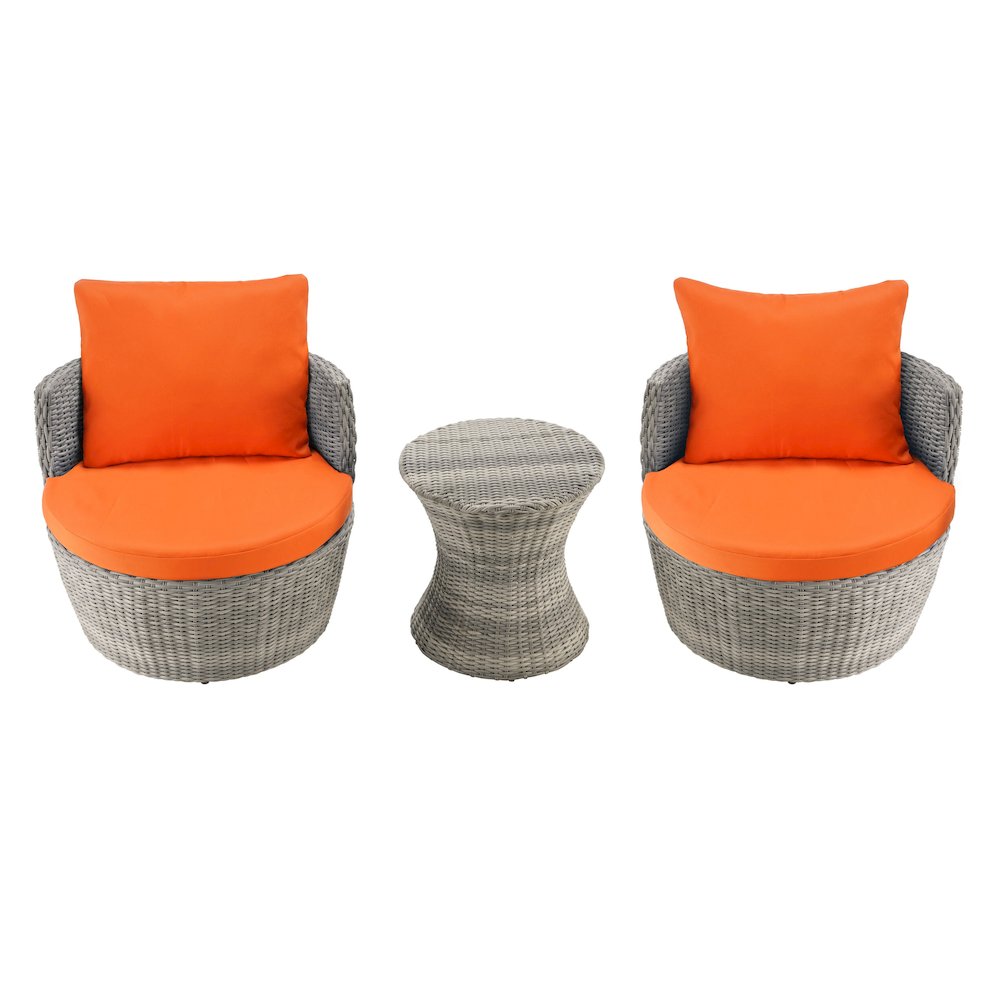 Outdoor 3-Piece Bistro Set. Picture 1