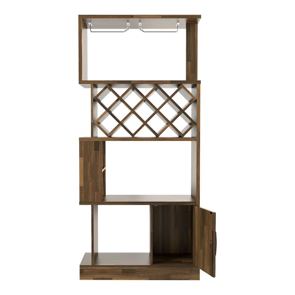 Arlo 11-Bottle Wood Wine Cabinet. Picture 3