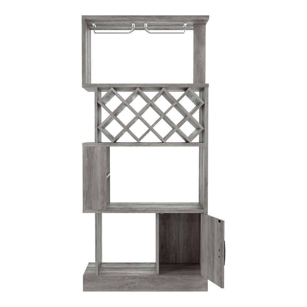 Arlo 11-Bottle Wood Wine Cabinet. Picture 3