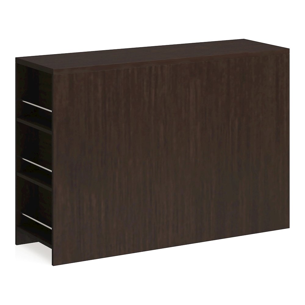 Nathan Modern Wood Multi-Storage Buffet in Cappuccino. Picture 3