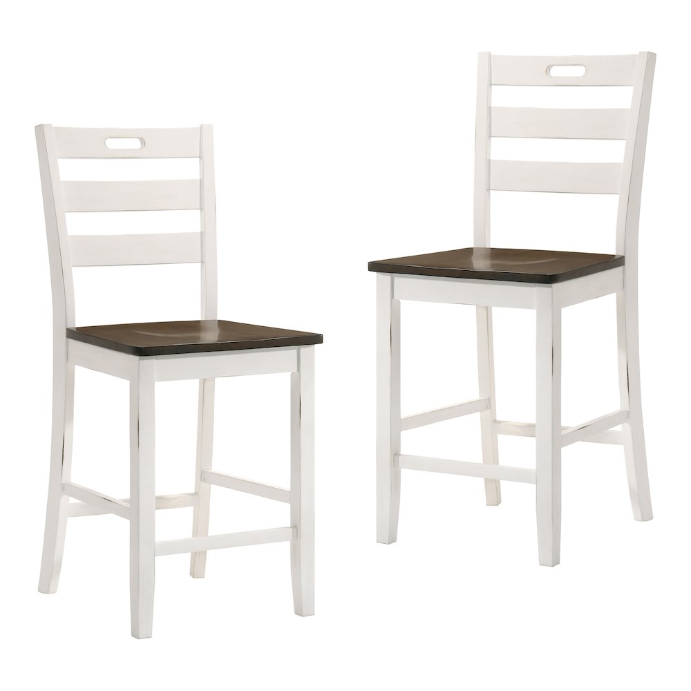 Elda Wood Counter Height Dining Chair (Set of 2). Picture 1