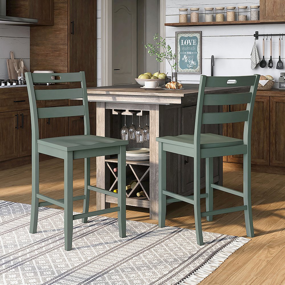 Jolines Wood Counter Height Dining Chair (Set of 2). Picture 3
