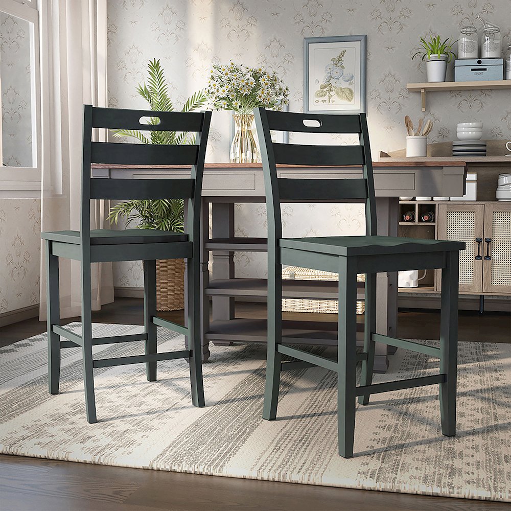 Jolines Wood Counter Height Dining Chair (Set of 2). Picture 3