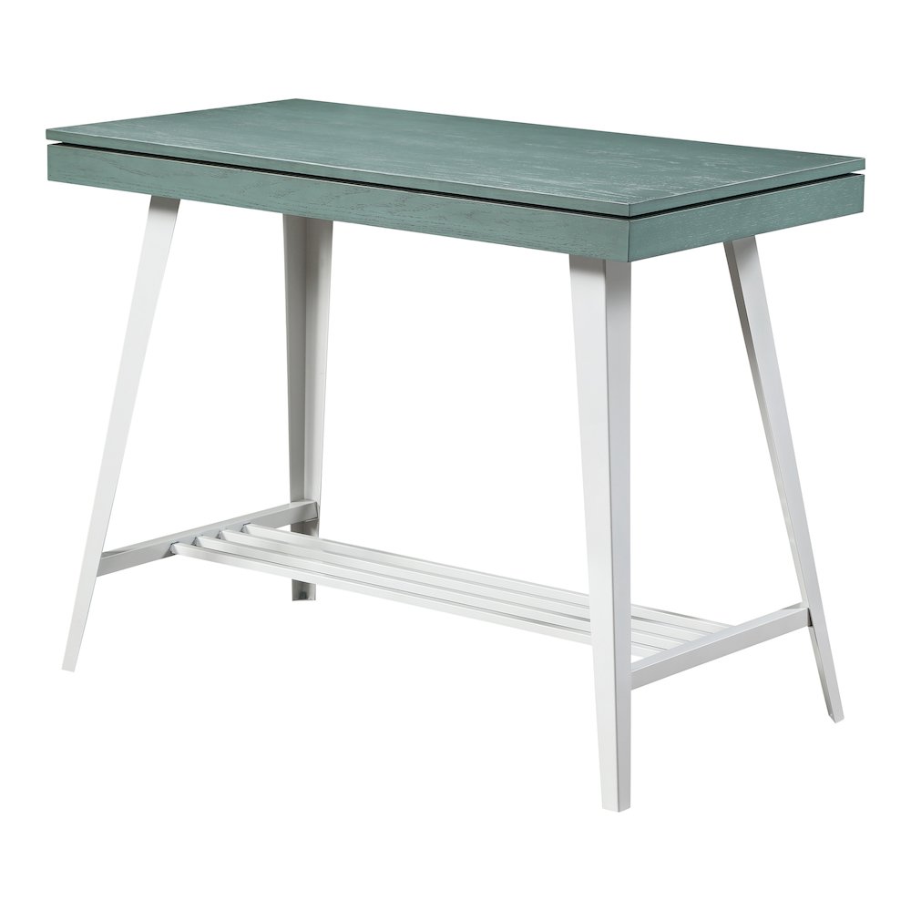 Melba Wood 3-Piece Counter Height Table Set. Picture 2