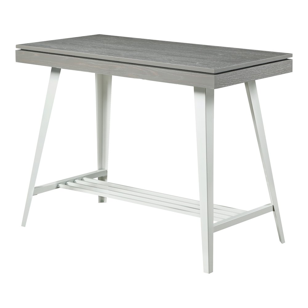 Melba Wood 3-Piece Counter Height Table Set. Picture 2