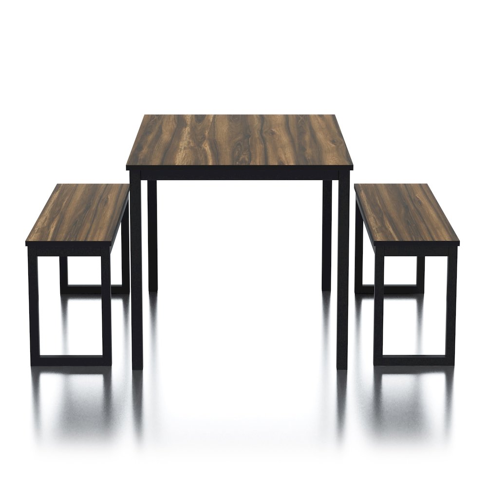 Caritina Wood 3-Piece Counter Height Dining Set. Picture 2