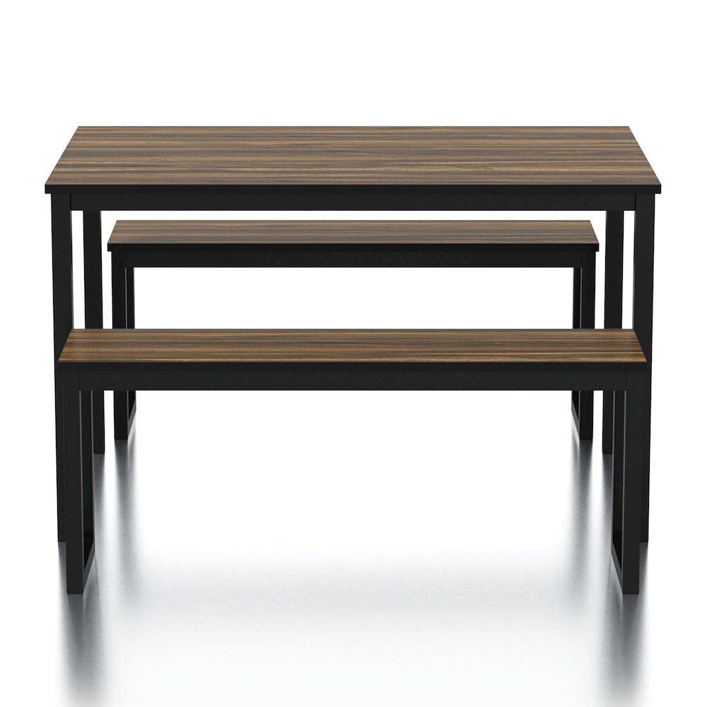 Caritina Wood 3-Piece Counter Height Dining Set. Picture 3