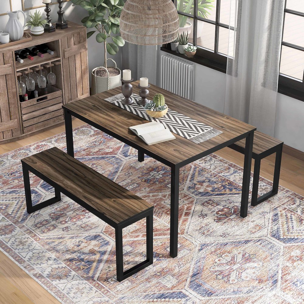 Caritina Wood 3-Piece Counter Height Dining Set. Picture 5