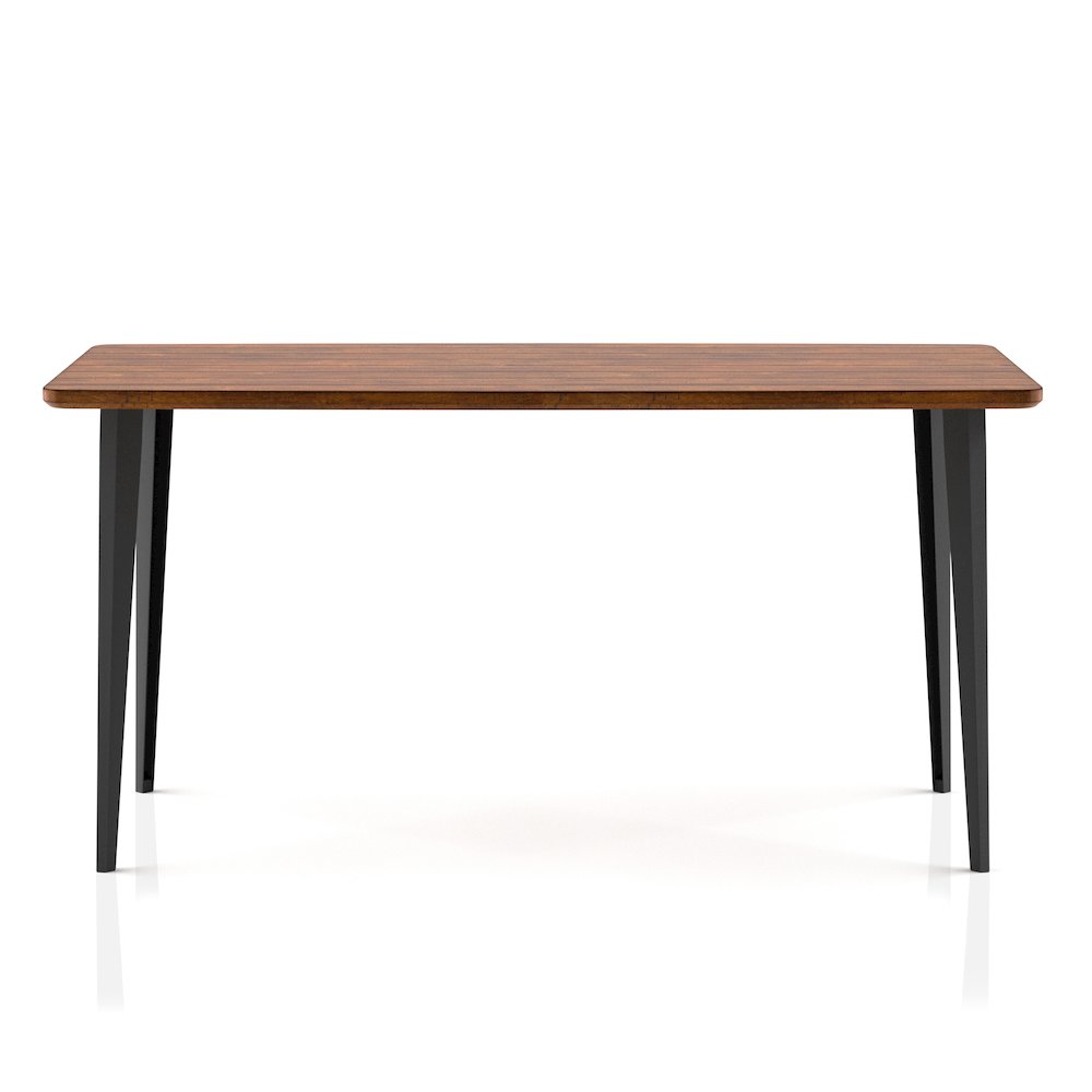 Uma Modern 60-inch Wood Dining Table. Picture 1