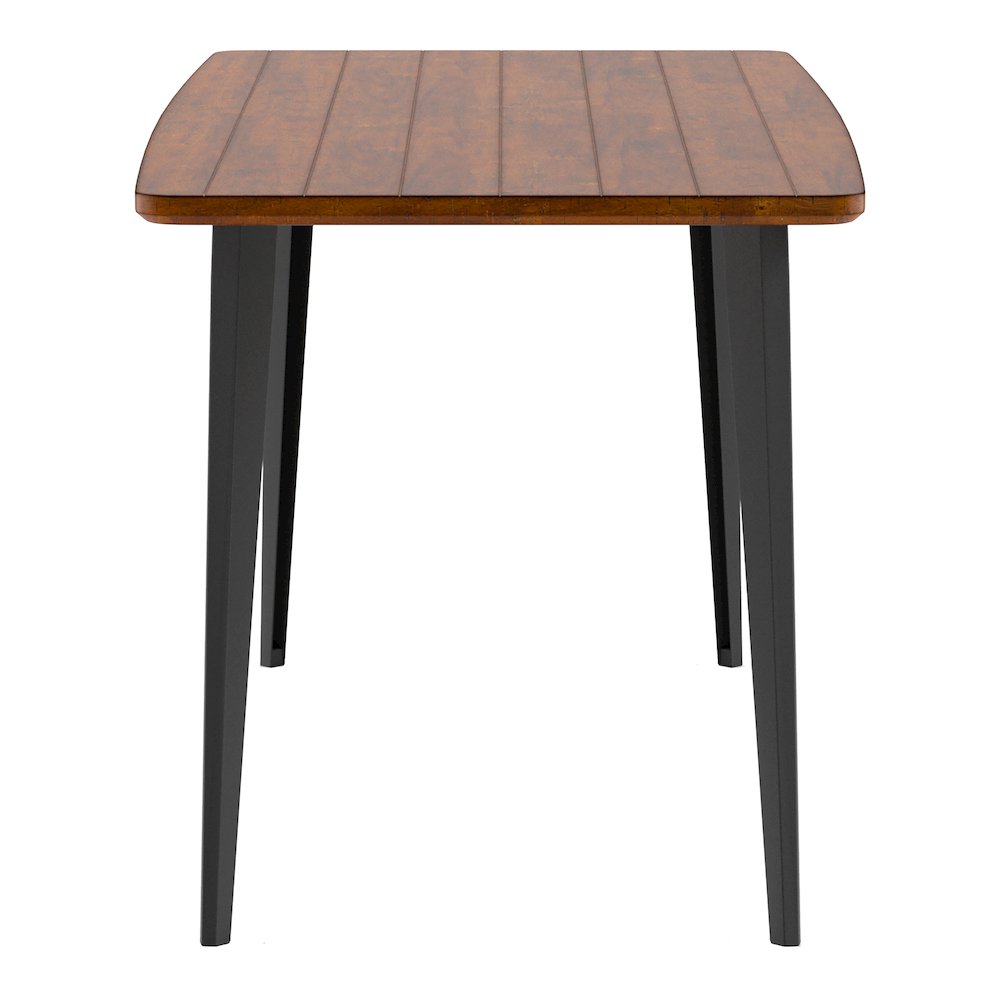 Uma Modern 60-inch Wood Dining Table. Picture 2