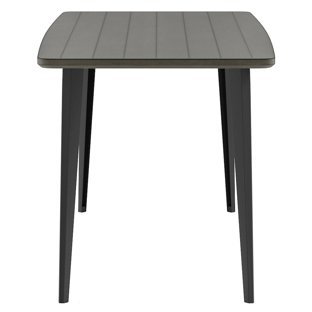 Uma Modern 60-inch Wood Dining Table. Picture 2