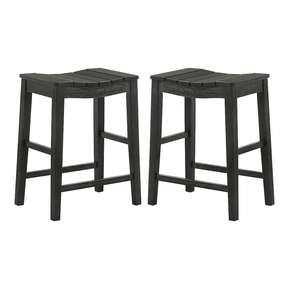 Niem Wood Counter Height Stools (Set of 2). Picture 1