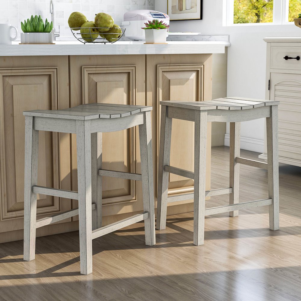 Niem Wood Counter Height Stools (Set of 2). Picture 4