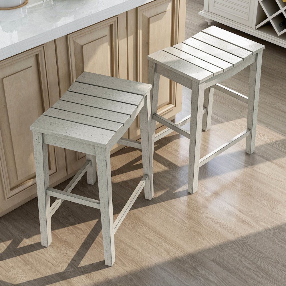 Niem Wood Counter Height Stools (Set of 2). Picture 5