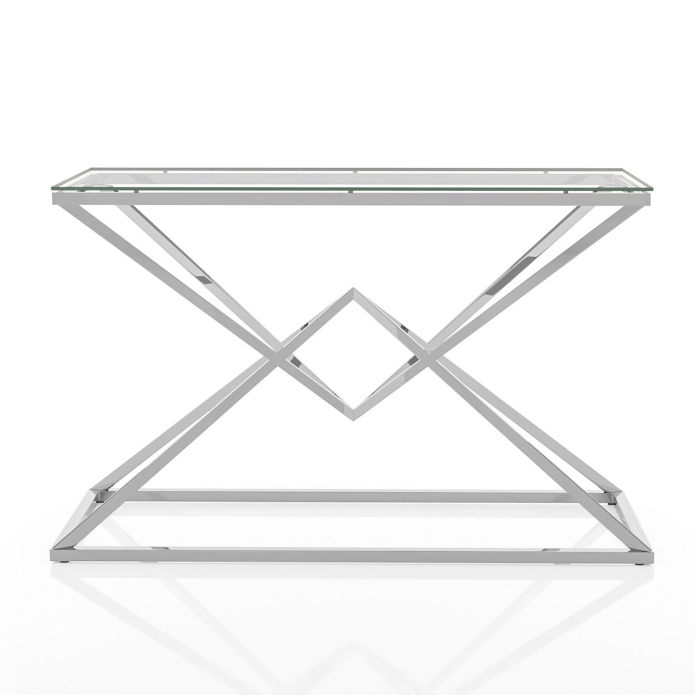 Cazzanarro Contemporary Metal Sofa Table. Picture 4