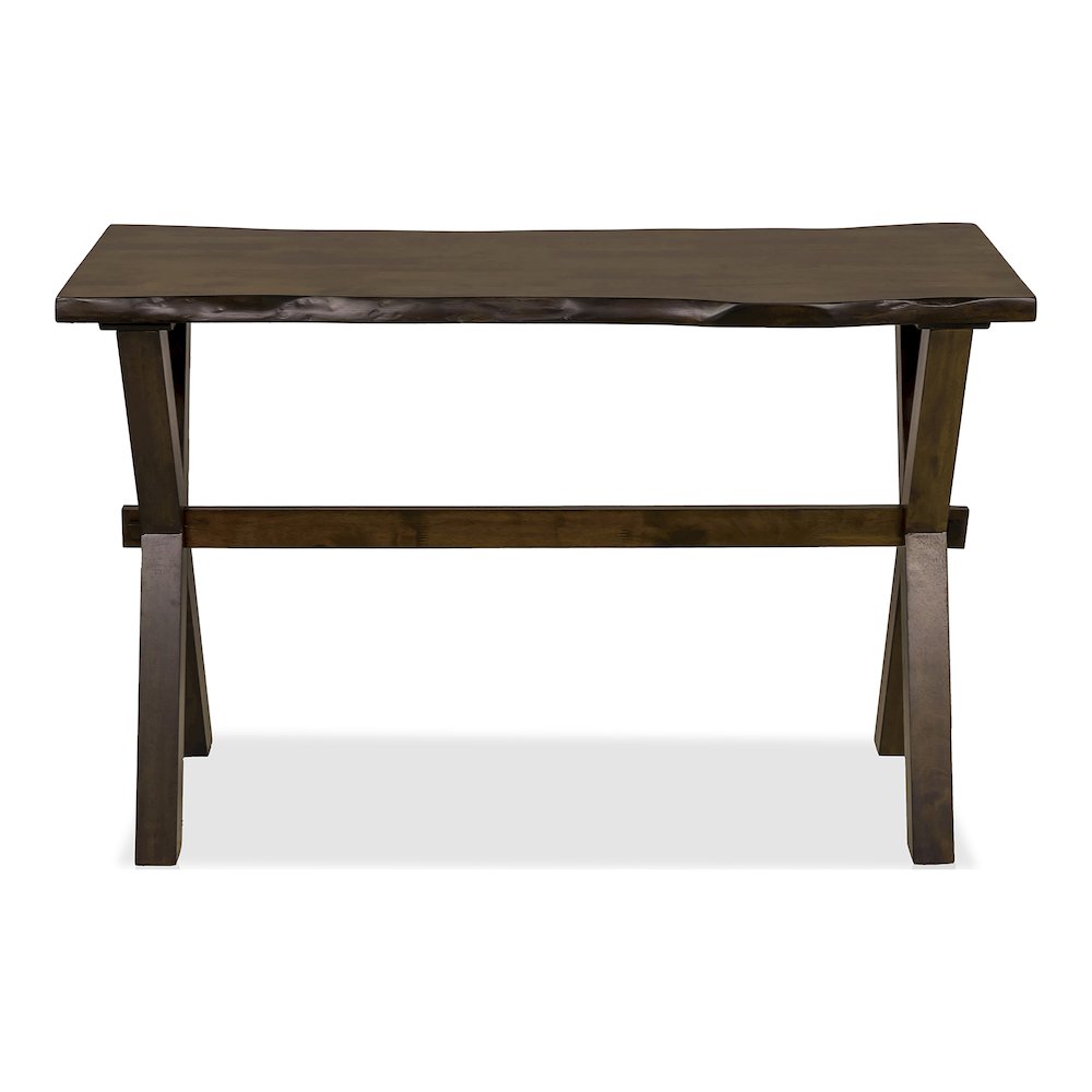 Bradden Transitional Solid Wood Console Table in Walnut. Picture 2