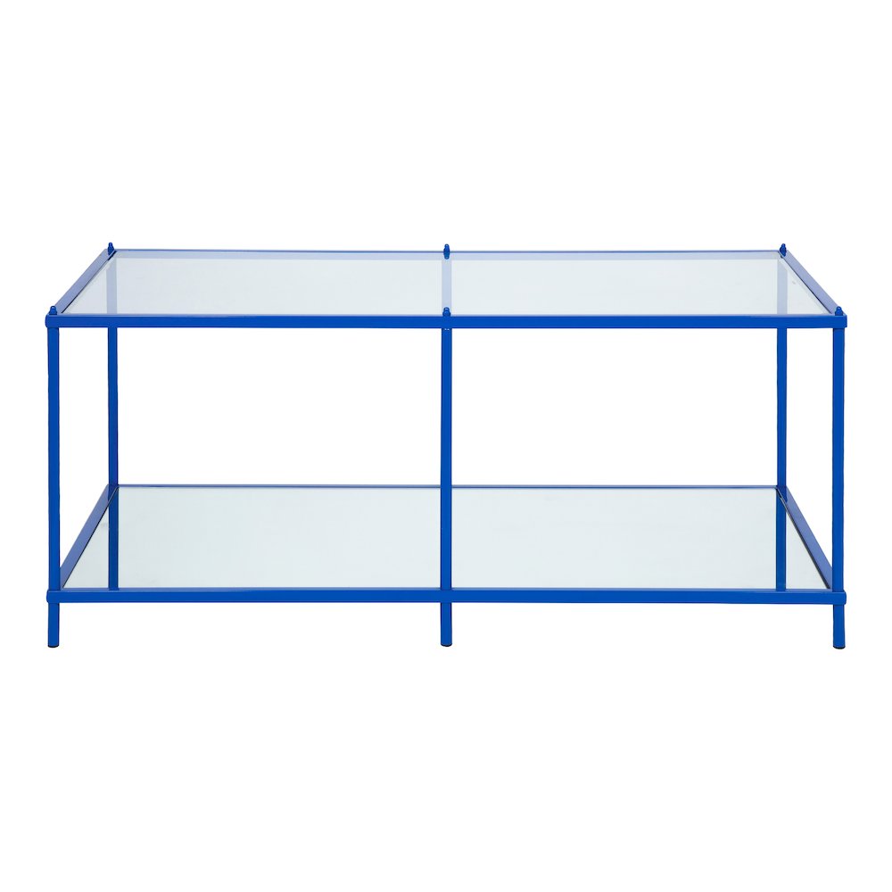 Mendry Metal 1-Shelf Coffee Table. Picture 3