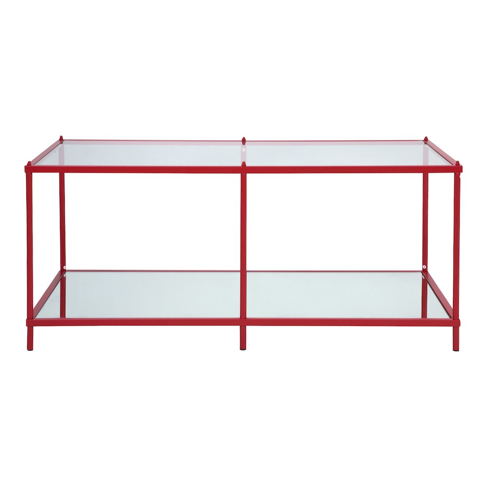 Mendry Metal 1-Shelf Coffee Table. Picture 2