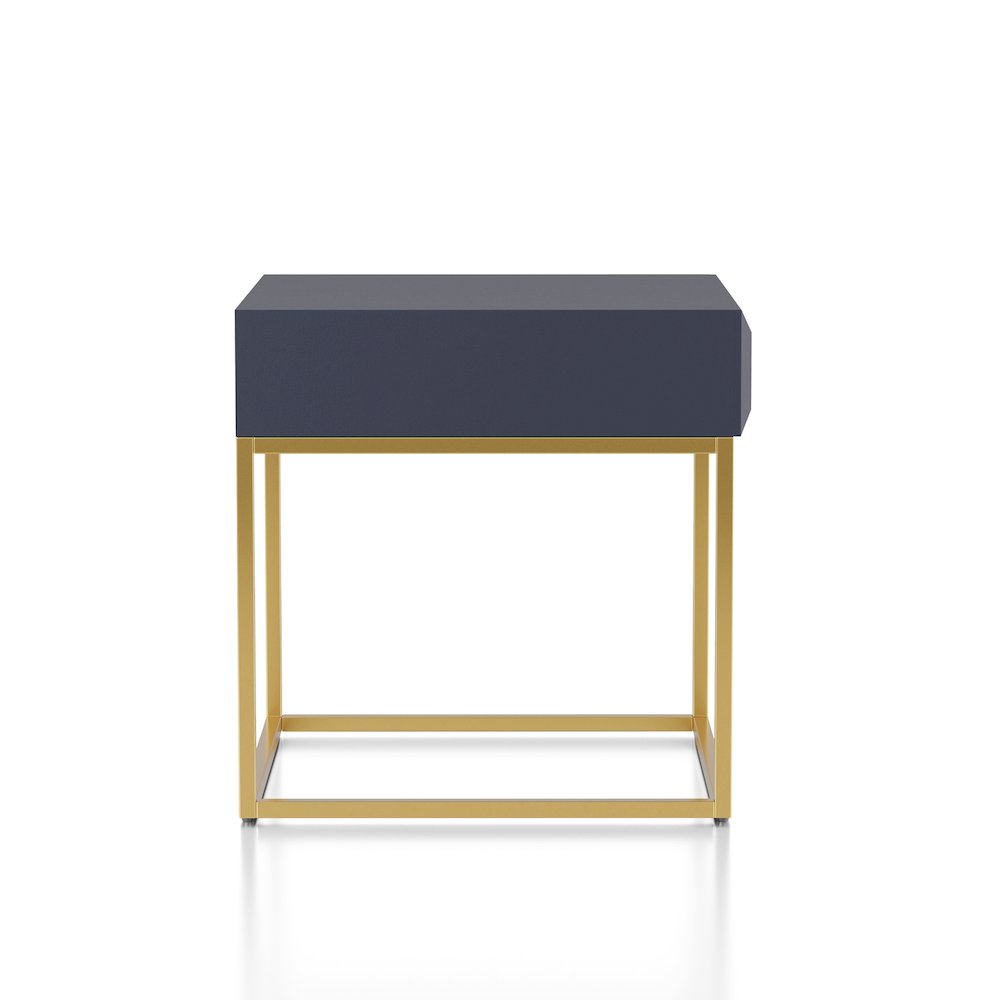 Giffore Metal 1-Drawer End Table. Picture 3
