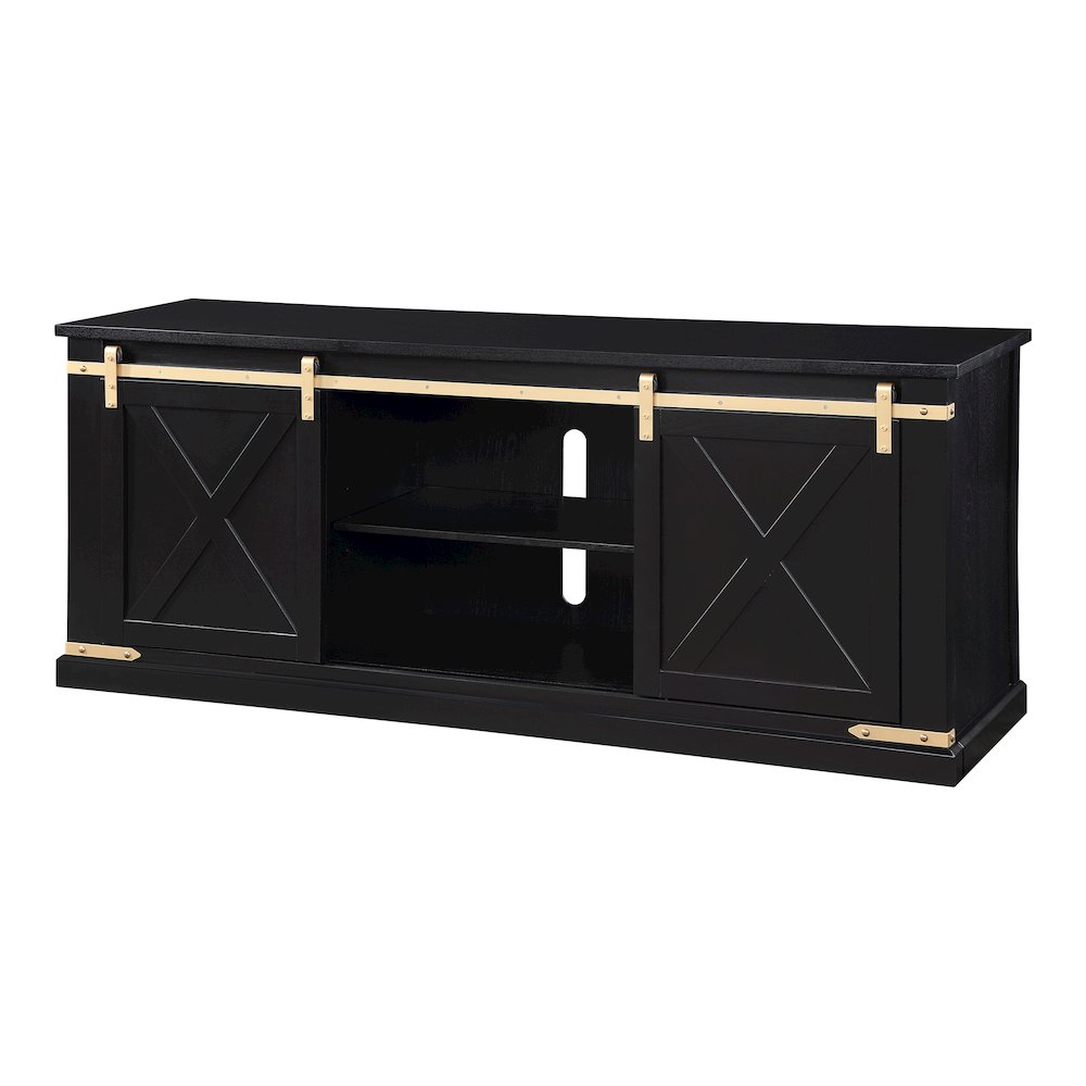 Birch Wood 72" Length TV Stand. Picture 1