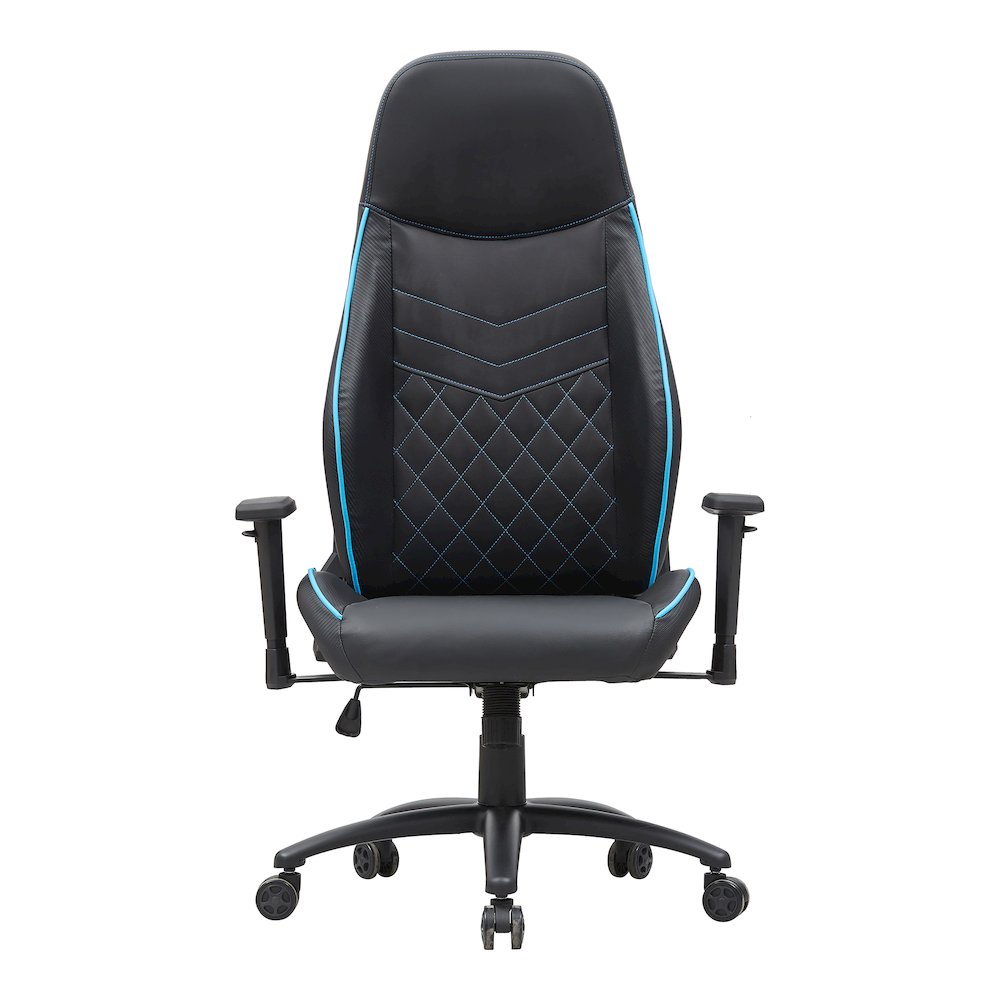 Aguil Faux Leather Adjustable Gaming Chair. Picture 2