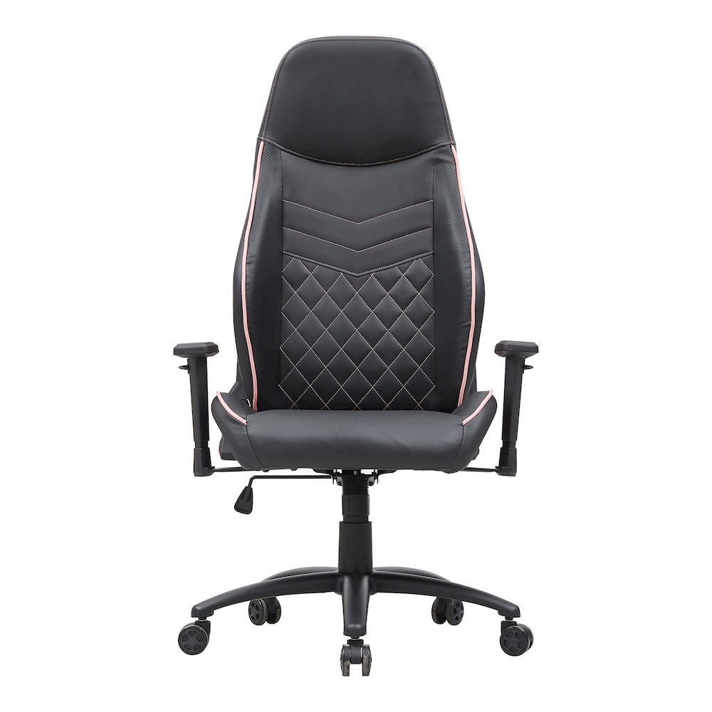 Aguil Faux Leather Adjustable Gaming Chair. Picture 2