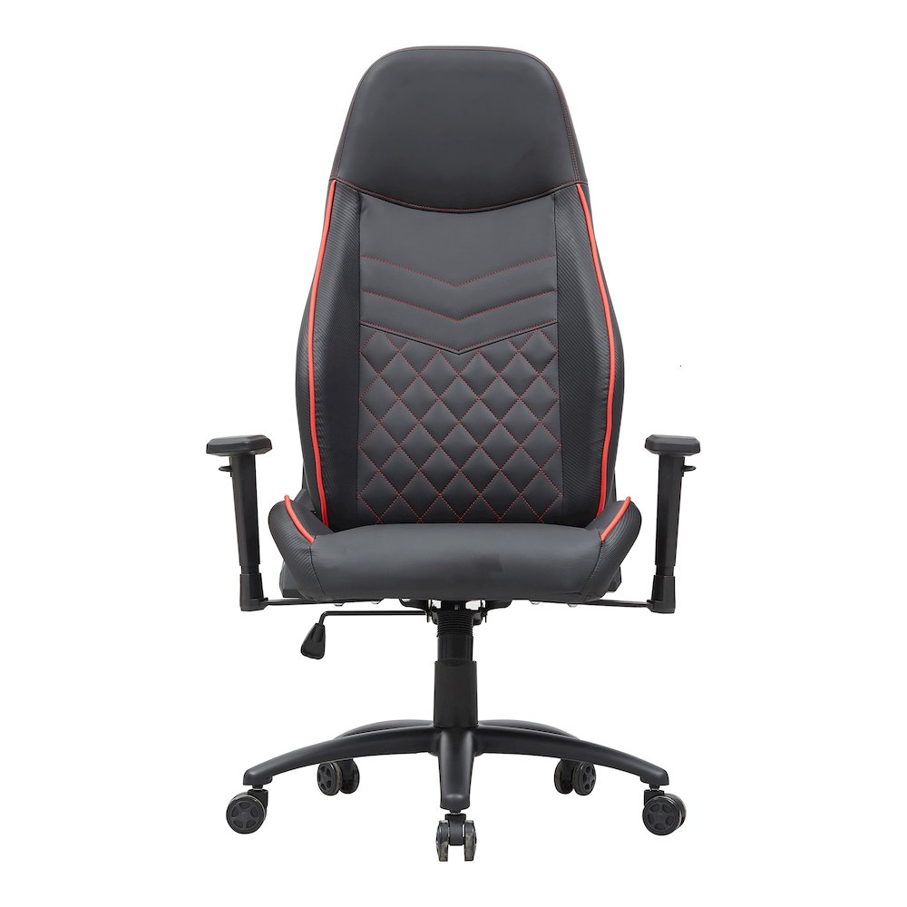 Aguil Faux Leather Adjustable Gaming Chair. Picture 2