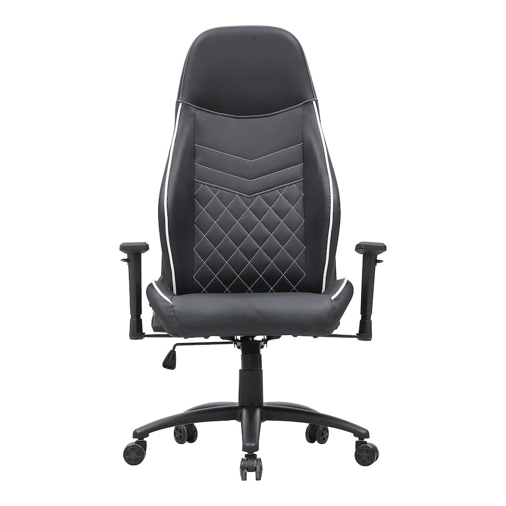 Aguil Faux Leather Adjustable Gaming Chair. Picture 2