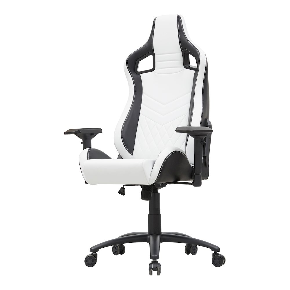 Singe Faux Leather Adjustable Gaming Chair. Picture 1