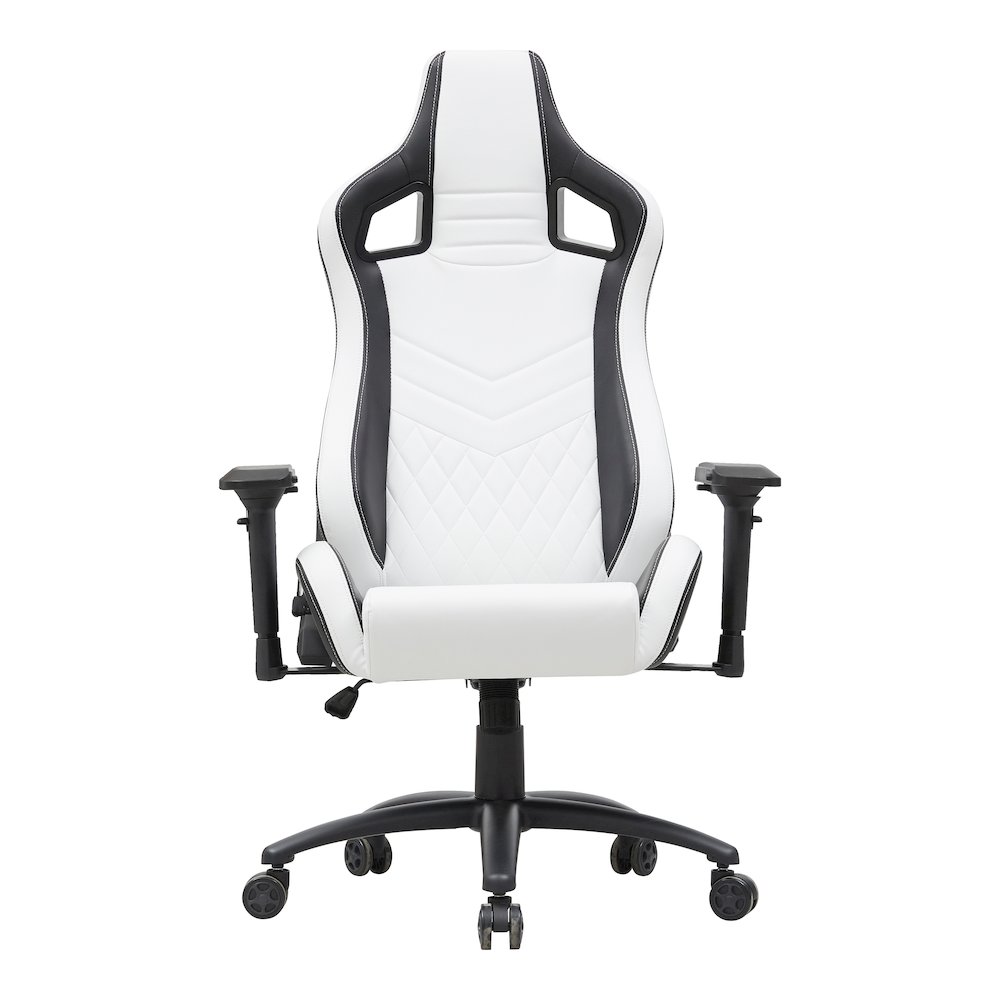 Singe Faux Leather Adjustable Gaming Chair. Picture 2